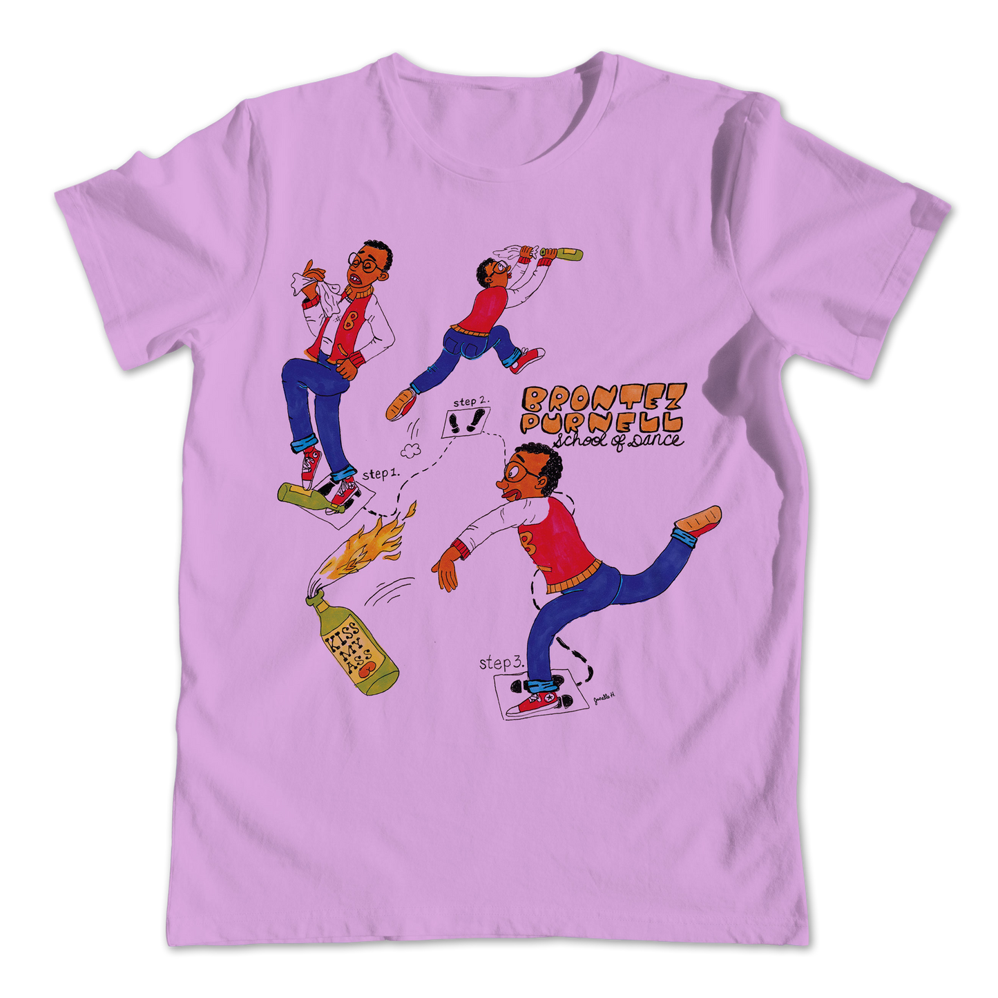 Brontez Purnell Kids T-shirt